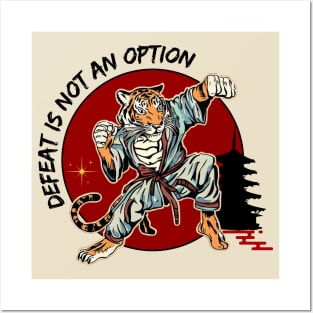 Defeat is not an option Posters and Art